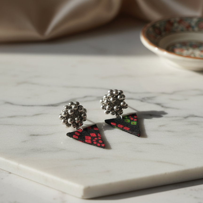 Handmade Stud Earrings by NK Creation – Only ₹199