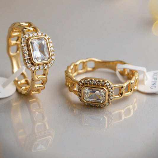 Classic Solid Gold Ring for Women - Everyday Stacking & Timeless Style