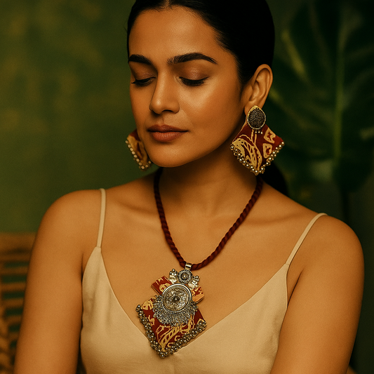 Handmade Necklace Set – Elegant Imitation Jewelry by NK Creation | Only ₹199