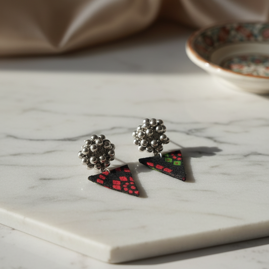 Handmade Stud Earrings by NK Creation – Only ₹199