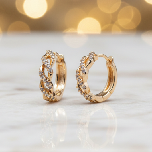 NK Creation Bali Stone Hanging Earrings – Imitation Jewelry Gujarat