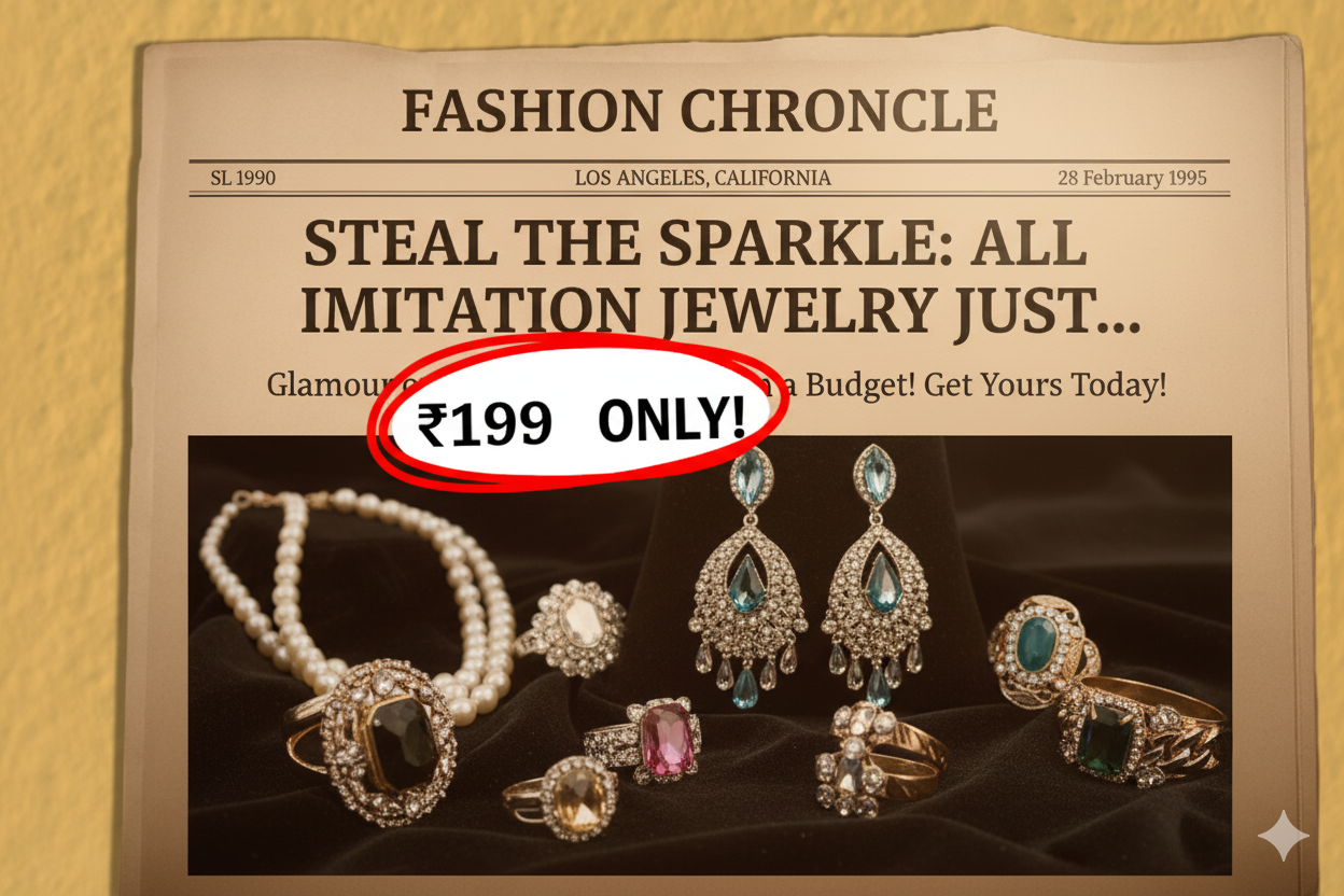 Orange Oxidized Stud Earrings – Handmade by NK Creation | Only ₹199