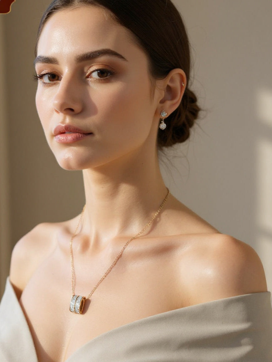 NK Creation Rose Gold Chain – Imitation Jewelry Gujarat